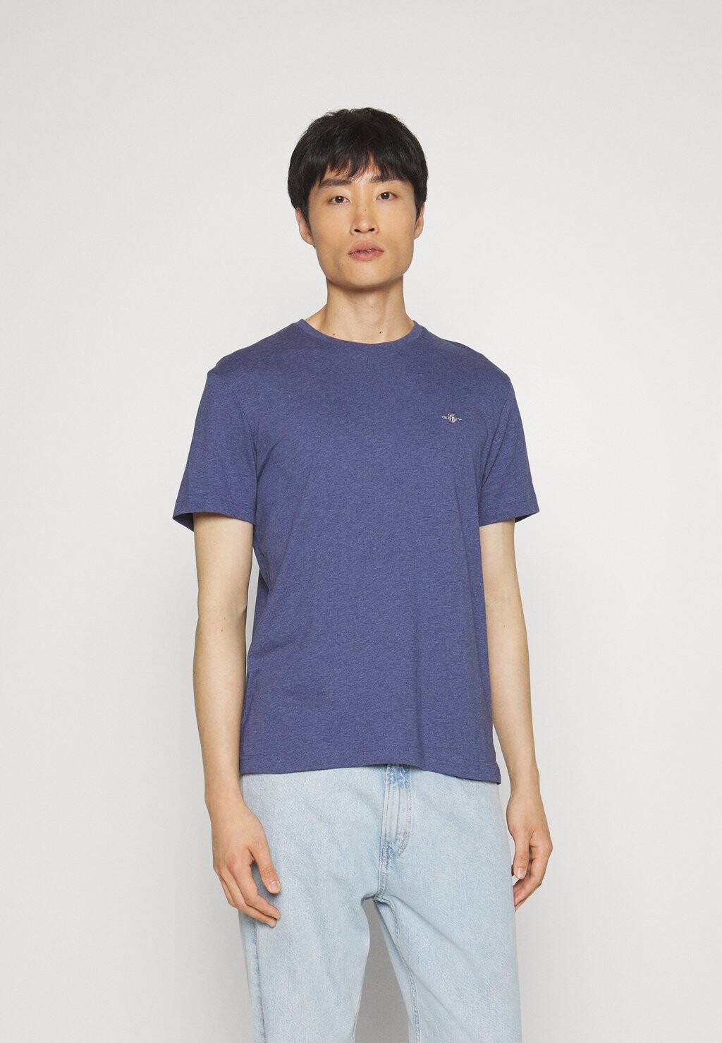 

Базовая футболка Reg Shield GANT, цвет mottled blue