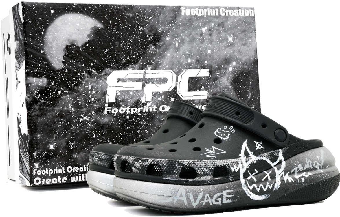 Crocs Классические сабо Funny Escape 2 унисекс, черные