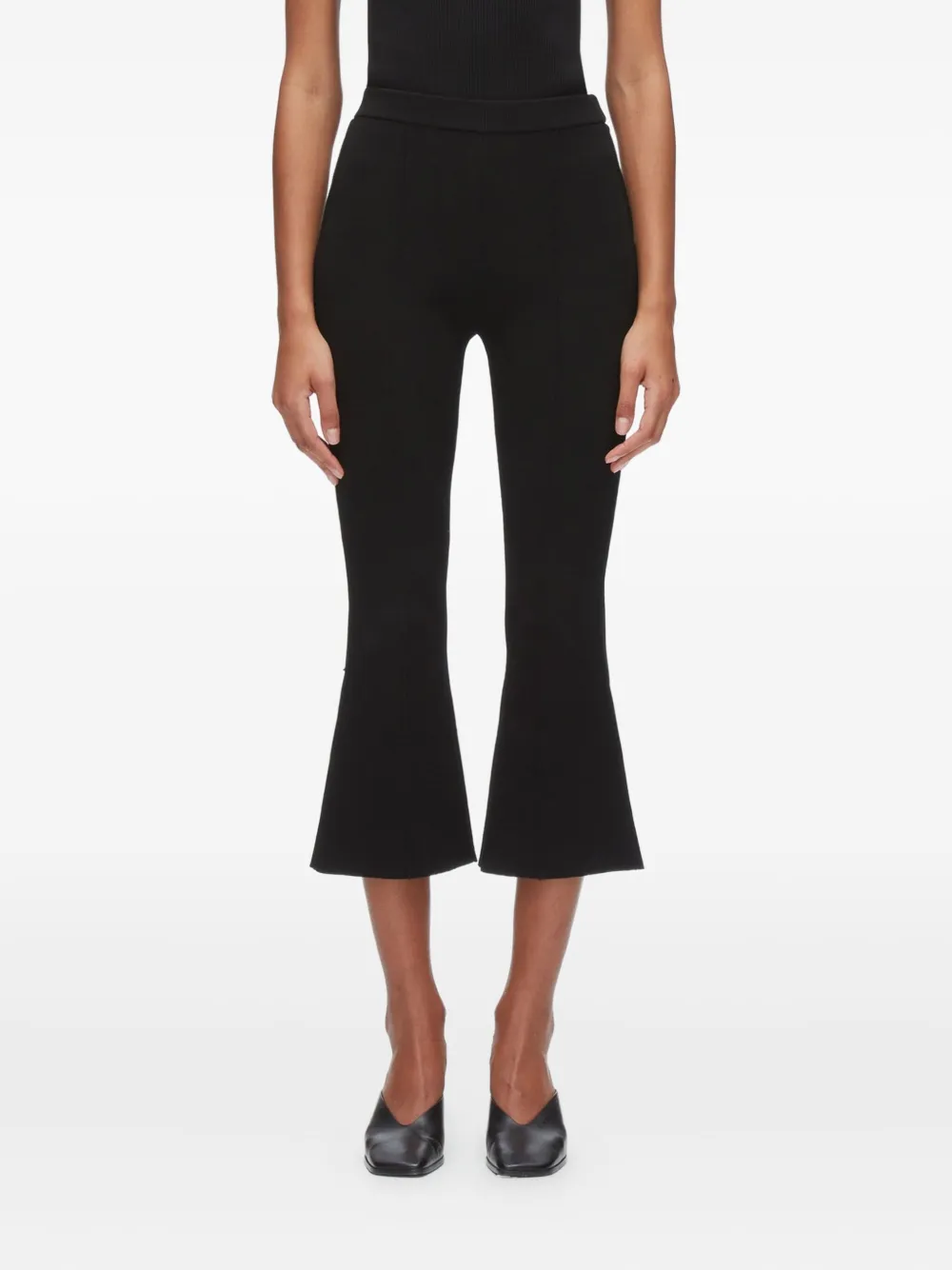

Рифленые расклешенные брюки 3.1 Phillip Lim, черный