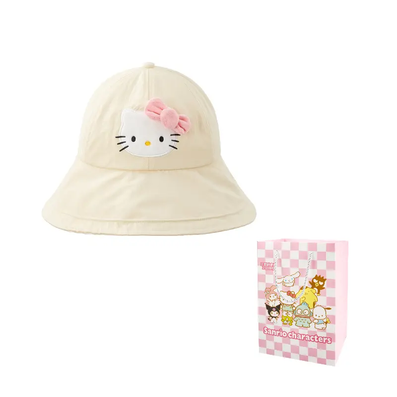 

Sanrio Панама Hello Kitty из полиэстера для женщин, Hello Kitty bucket hat