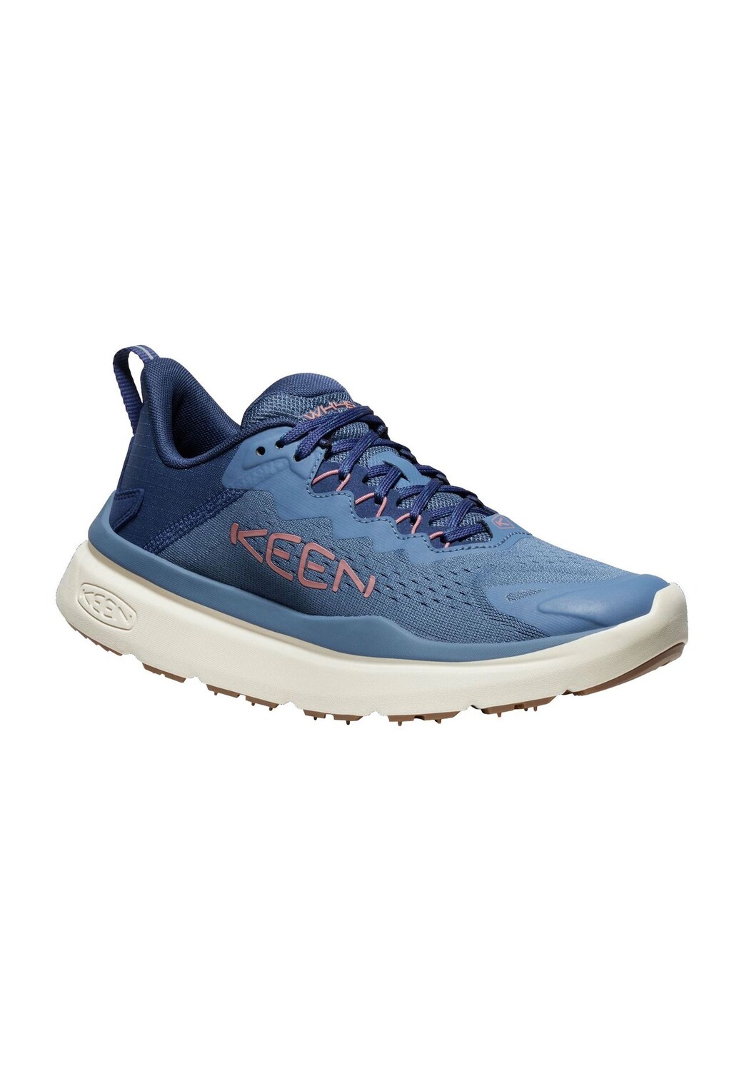 

Полуботинки WK 450, дышащие, амортизирующие, женские KEEN, цвет Vintage Indigo Nos