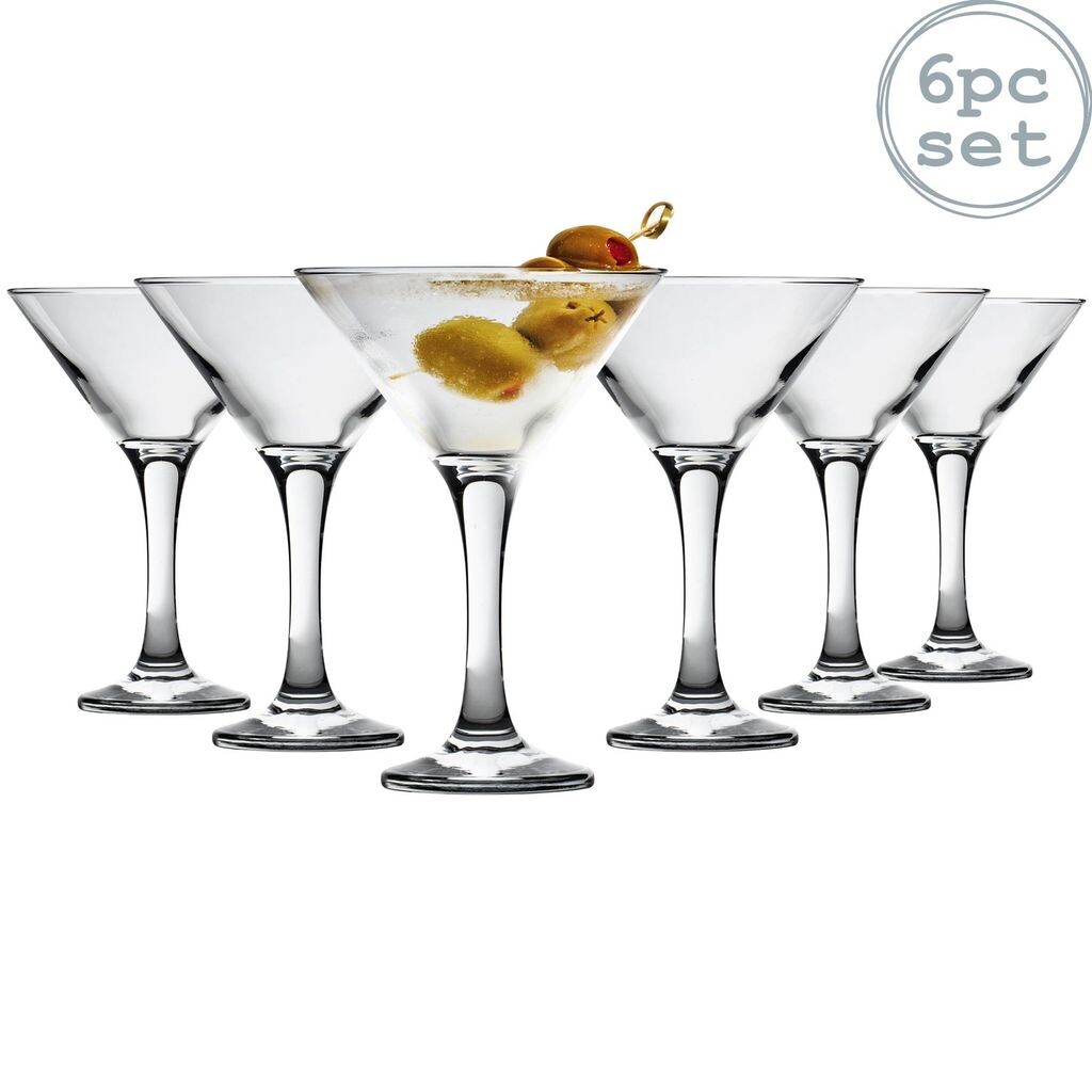

Бокалы для мартини - 175 мл - 6 штук в подарочной упаковке Rink Drink