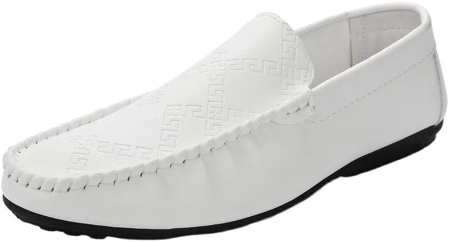 

Мужские лоферы JIADELI, мокасины, простые, однотонные, кожаные, гибкие, противоскользящие, удобные, без шнурков (Цвет: черный)