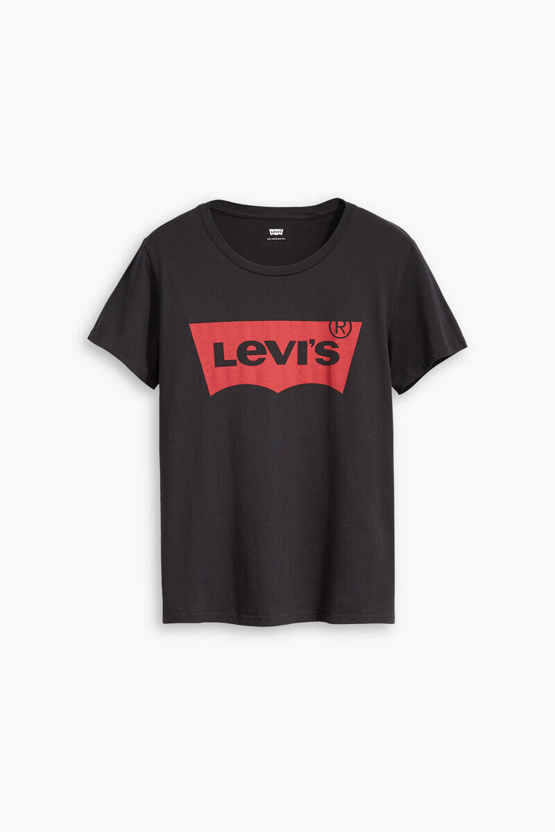 Футболка с короткими рукавами и логотипом Levi's Levi's, черный — фото 3