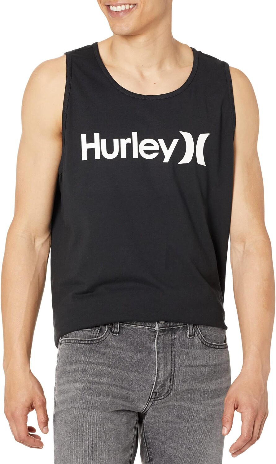 

Топ One & Only Solid Tank Hurley, черный
