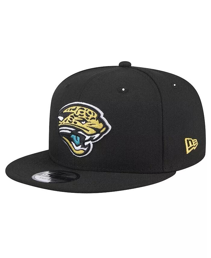 

Мужская черная бейсболка-кепка Jacksonville Jaguars Throwback с логотипом Standard 9FIFTY New Era