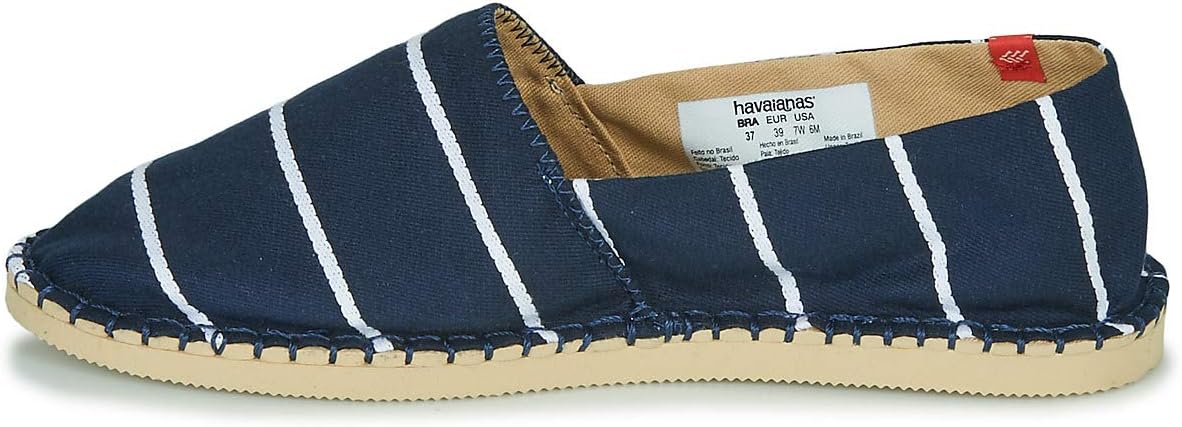 Босоножки унисекс-эспадрилья на танкетке Havaianas, темно-синий — фото 4