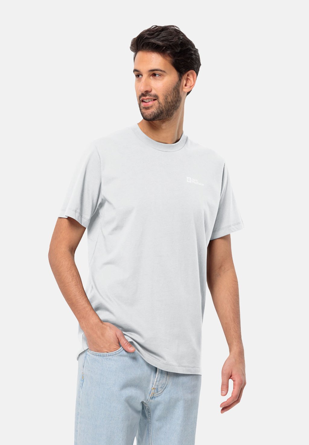 

Базовая футболка ESSENTIAL T M Jack Wolfskin, белый