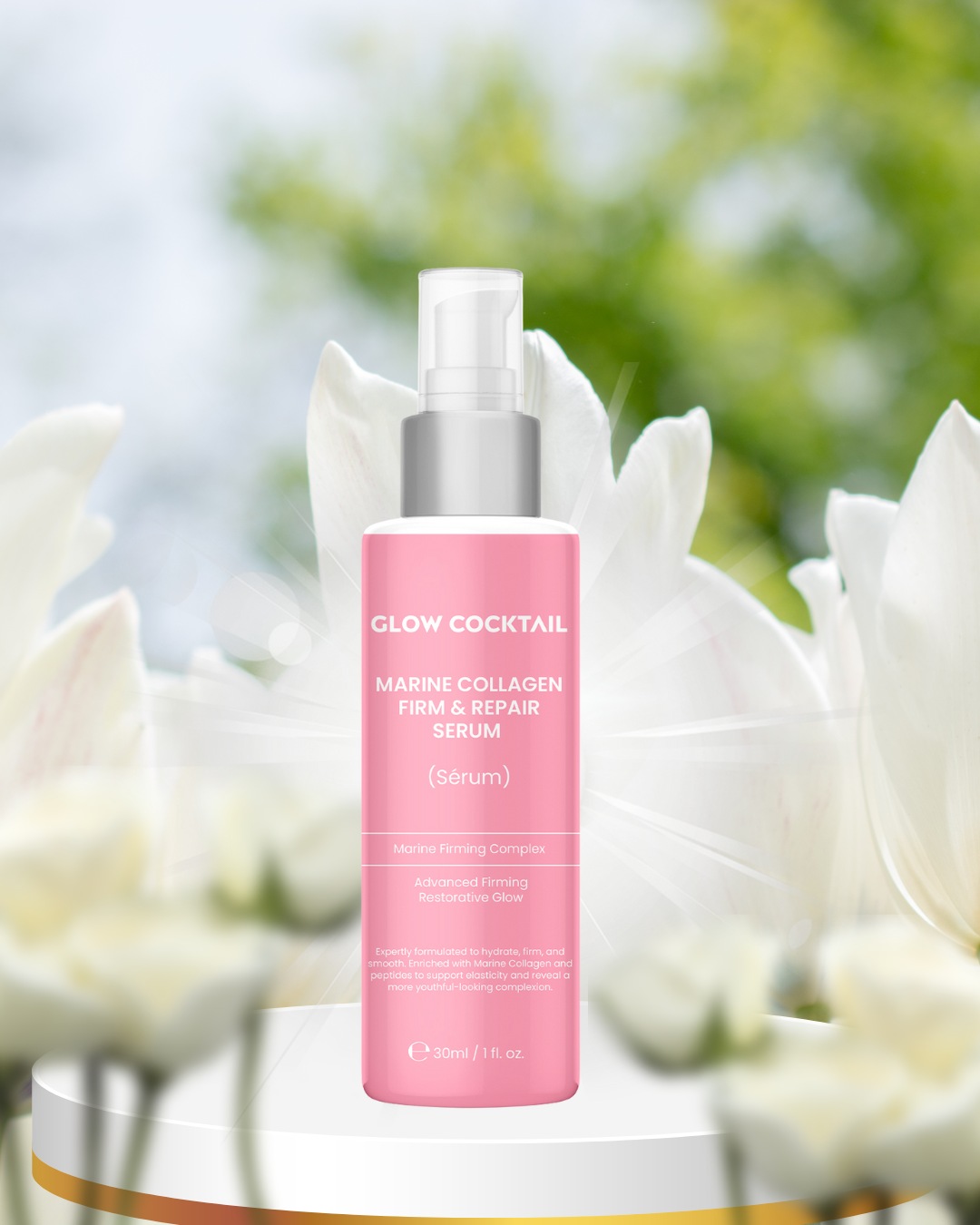 Сыворотка Glow Cocktail — Для лица firm repair serum , количество — фото 3