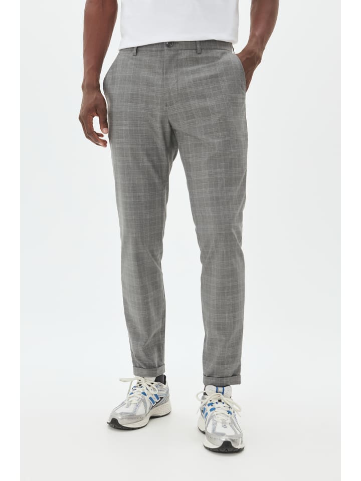 

Брюки MAliam, классический крой, цвет: средне-серый меланж Matinique