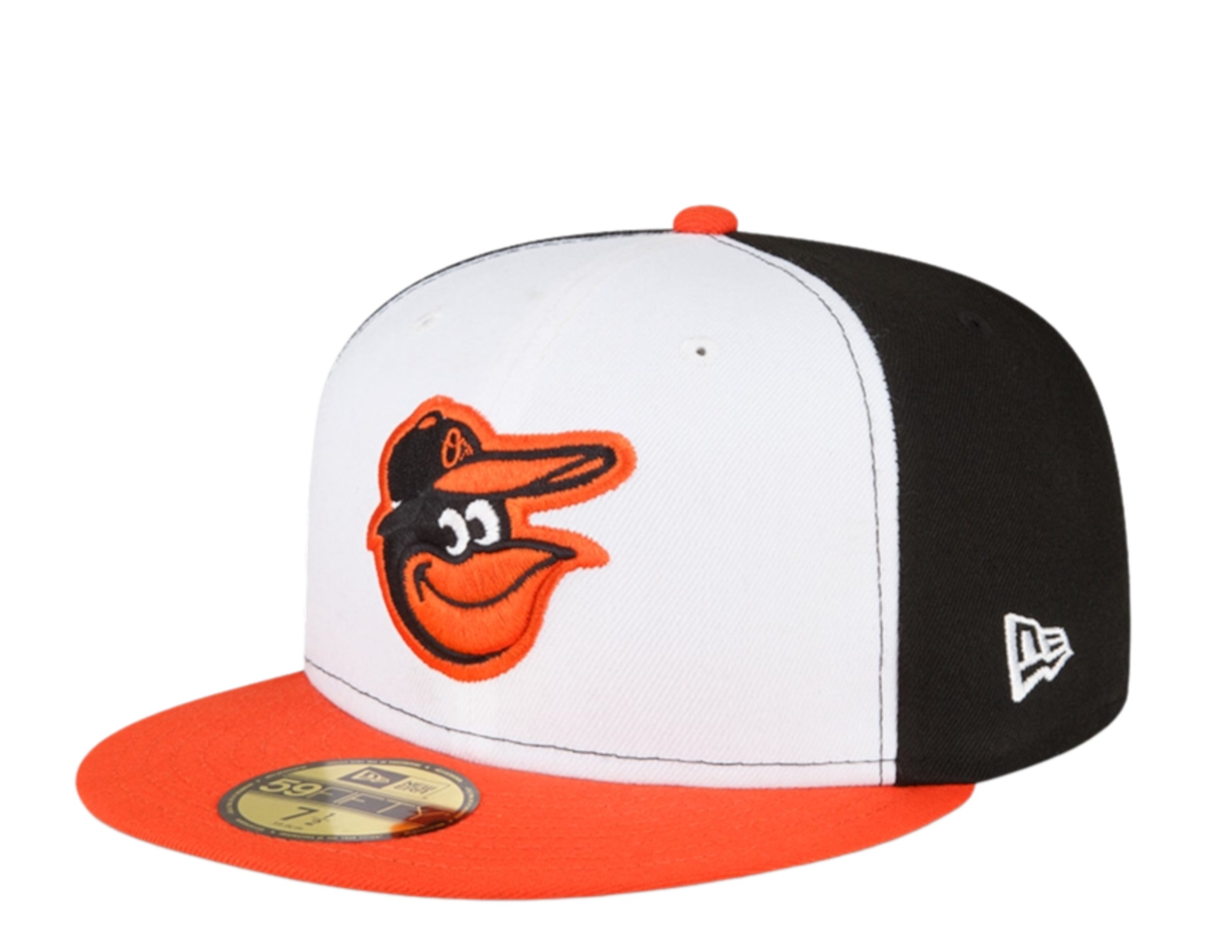 

Кепка New Era Baltimore Orioles OTC 59FIFTY Fitted 60291234 - белая/золотистая/серая УФ-защита