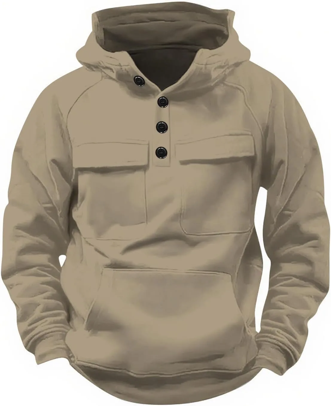 

Мужская толстовка с капюшоном и карманами