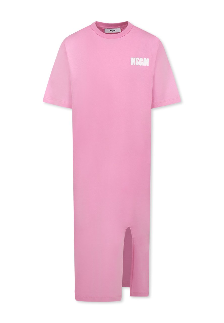 

Платье из джерси MANICA CORTA MSGM, фуксия