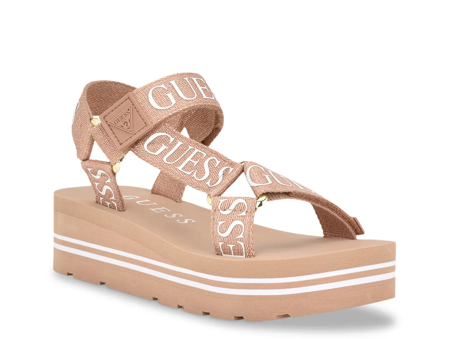 

Сандалии Avin Wedge Sandal Guess, светло-розовый