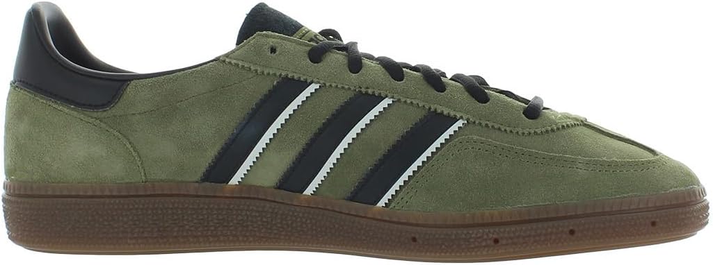 Мужские кроссовки adidas Handball Spezial, белый/черный/зеленый/оливковый — фото 2