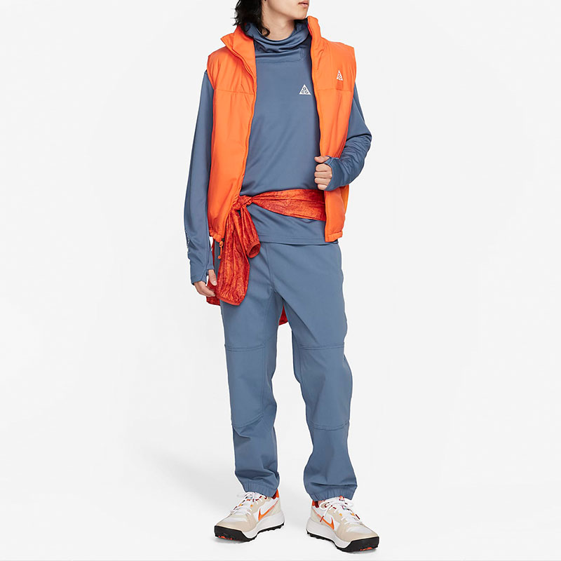 Nike Футболка ACG Drop Shoulder Sleeve для мужчин, мятно-голубой — фото 4