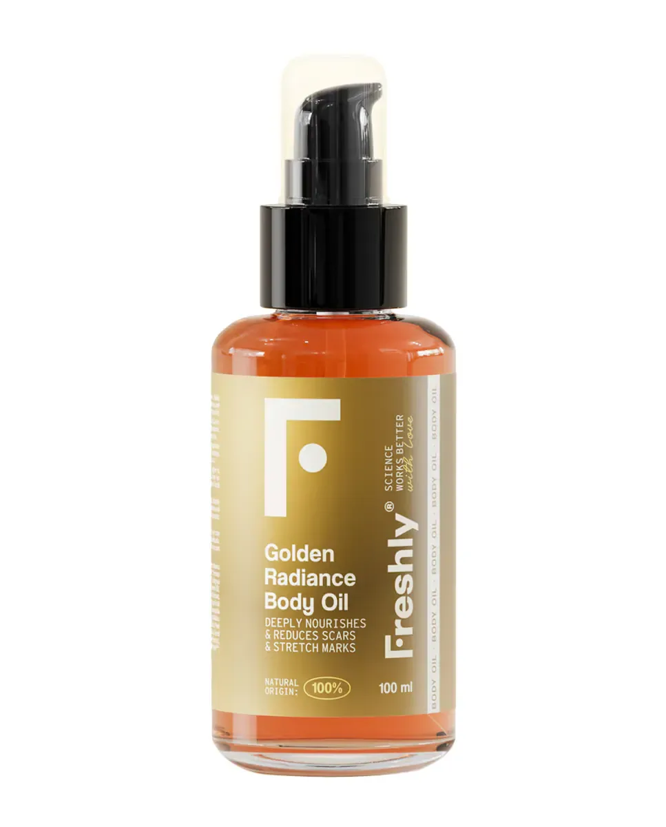 Масло для тела Freshly Cosmetics Golden Radiance Body, 100 мл