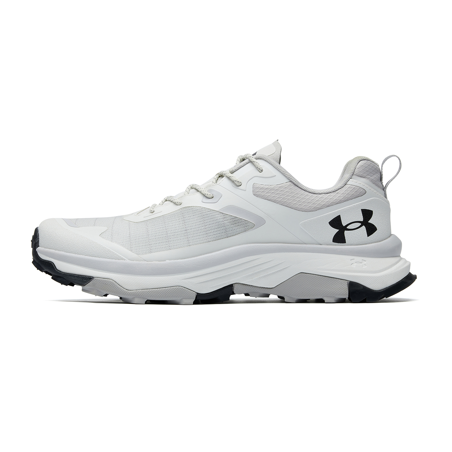 

Under Armour Амортизирующие устойчивые к истиранию треккинговые кроссовки унисекс Coix Seeds белые, цвет Coix Seeds White