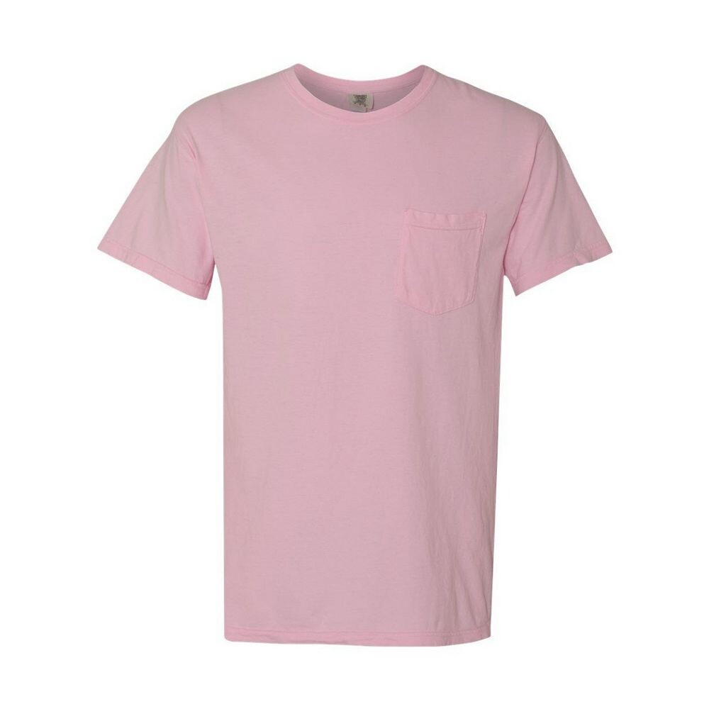 

Плотная футболка с карманами Comfort Colors, окрашенная в готовом виде, цвет Blossom