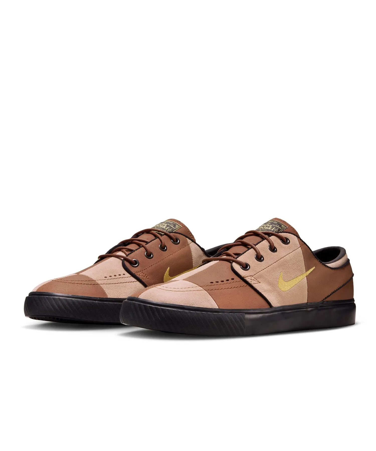Унисекс кеды для скейтбординга NIKE SB Zoom Janoski OG+ коричневые