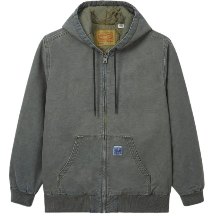 

Джинсовая куртка Levi’s для мужчин в стирке голубого цвета Levis, синий