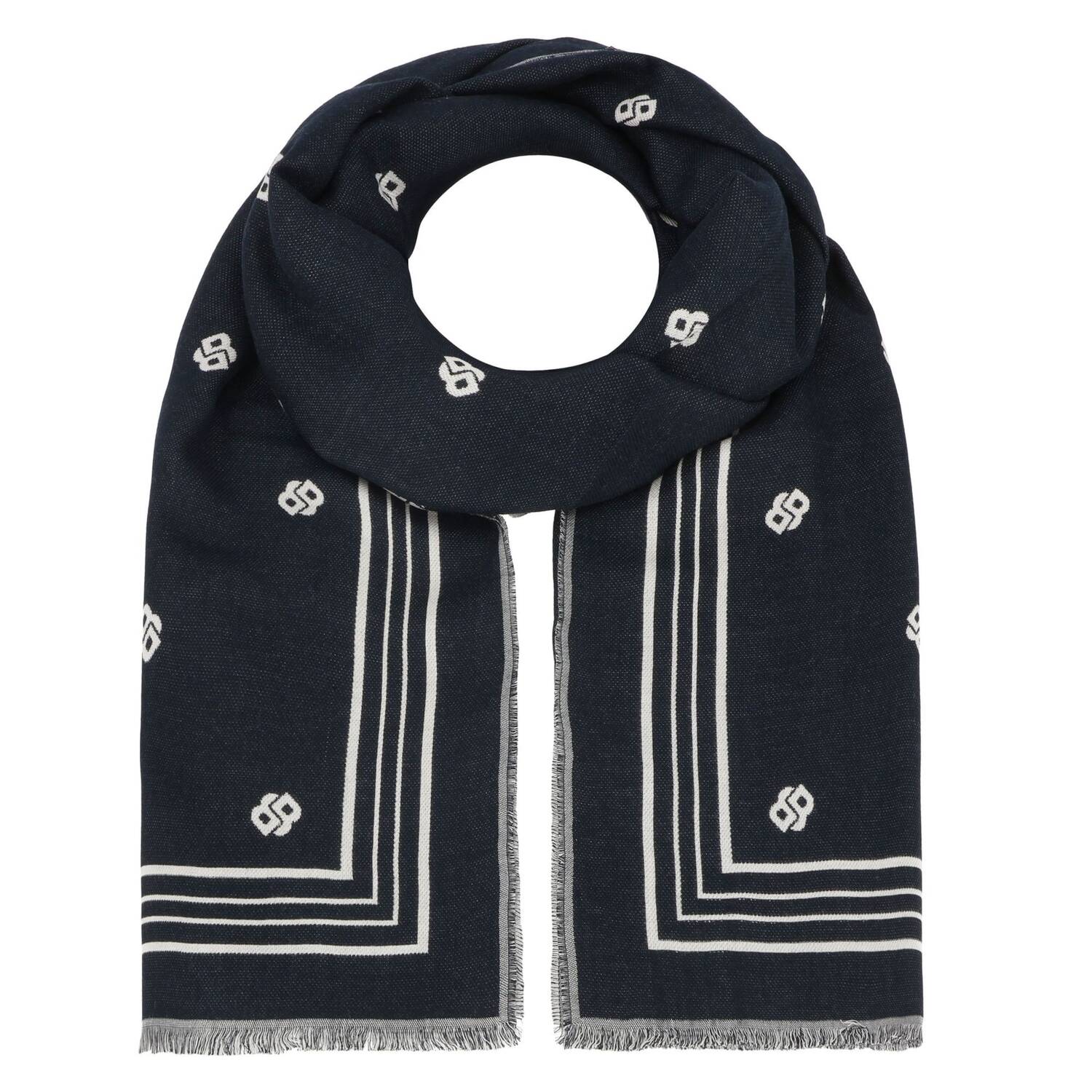 

BOSS Платок 'Yllie' в синем цвете