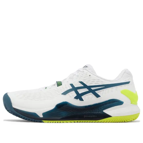 

Кроссовки гель разрешение 9 глина Asics, белый