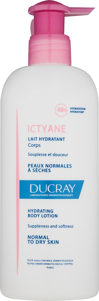 

Увлажняющий лосьон для тела Ictyane для нормальной и сухой кожи Ducray, 400 мл