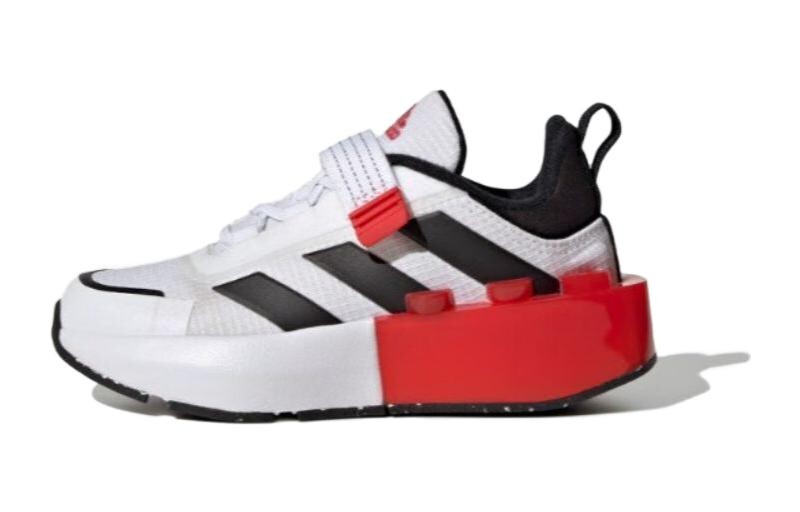 

Кроссовки adidas Tech Runner LEGO X Little Kid 'White Black Red', черный/белый/красный