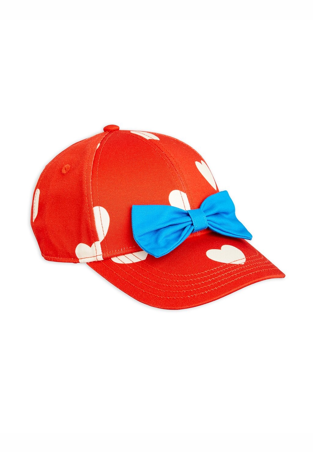 

Бейсболка HEARTS BOW UNISEX Mini Rodini, цвет red