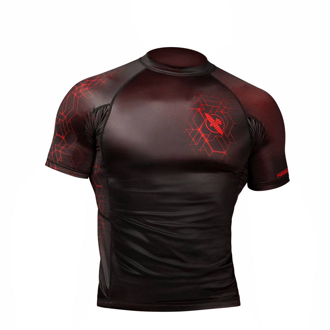 

Тренировочная одежда, спортивная футболка с коротким рукавом, мужская HAYABUSA, Black Short-Sleeved