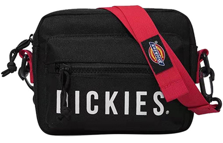 

Полиэстеровая плечевая сумка через плечо мини женская черная красная Dickies