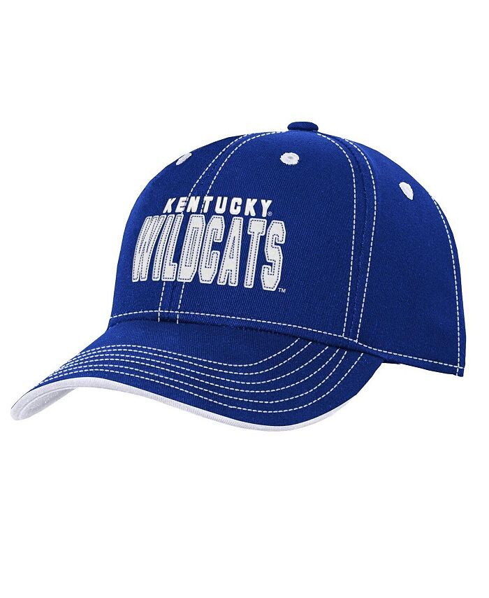 

Регулируемая шляпа Royal Kentucky Wildcats Old School для больших мальчиков и девочек Outerstuff, синий