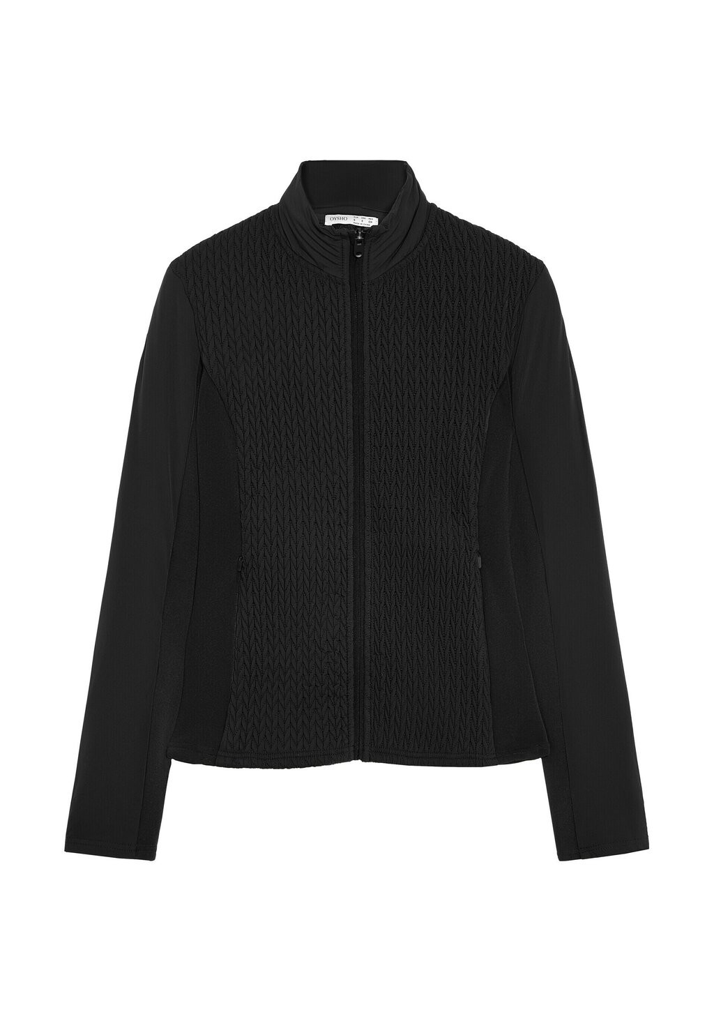 

Тренировочная куртка SUPER EXTRA WARM TECHNICAL WITH FRONT DETAIL OYSHO, черный