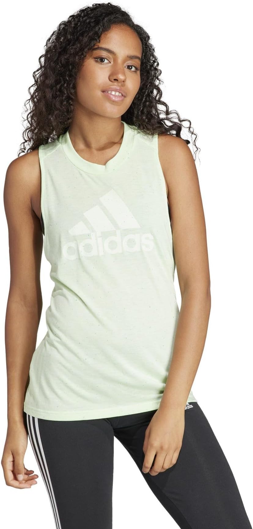 

Топ adidas Future Icons Winners 3.0 Tank Top, цвет Semi Green Spark Melange