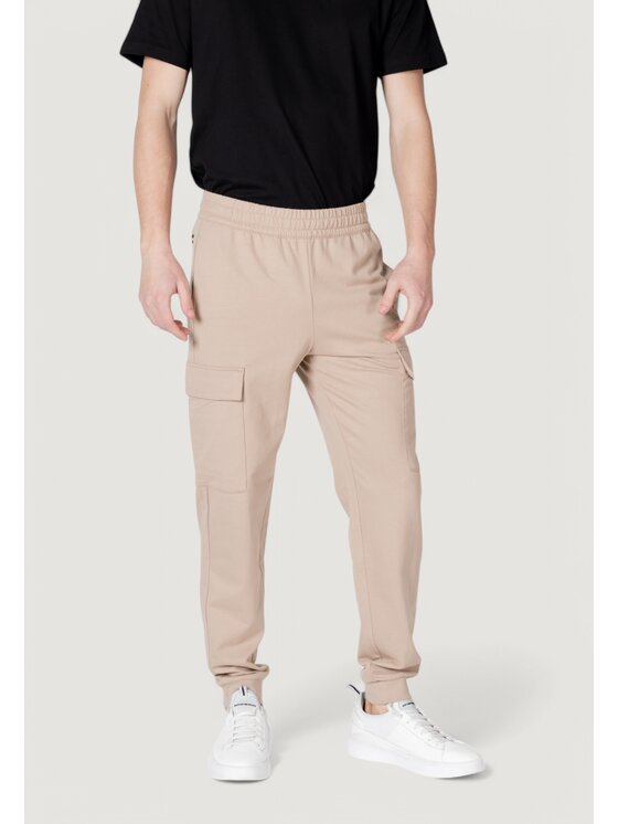 

Спортивные брюки обычного кроя 8NPP67 PJVRZ U6155 Ea7 Emporio Armani, бежевый