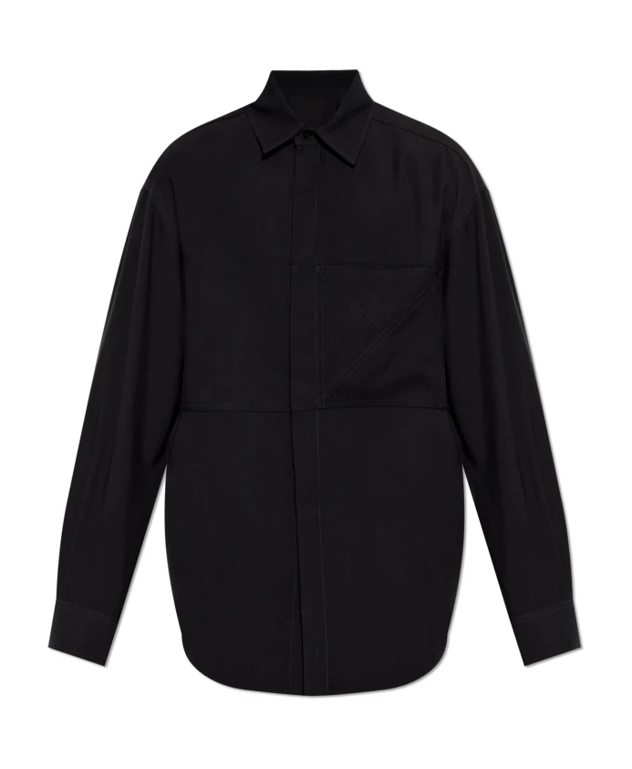 

Рубашка с карманом Iceberg, черный