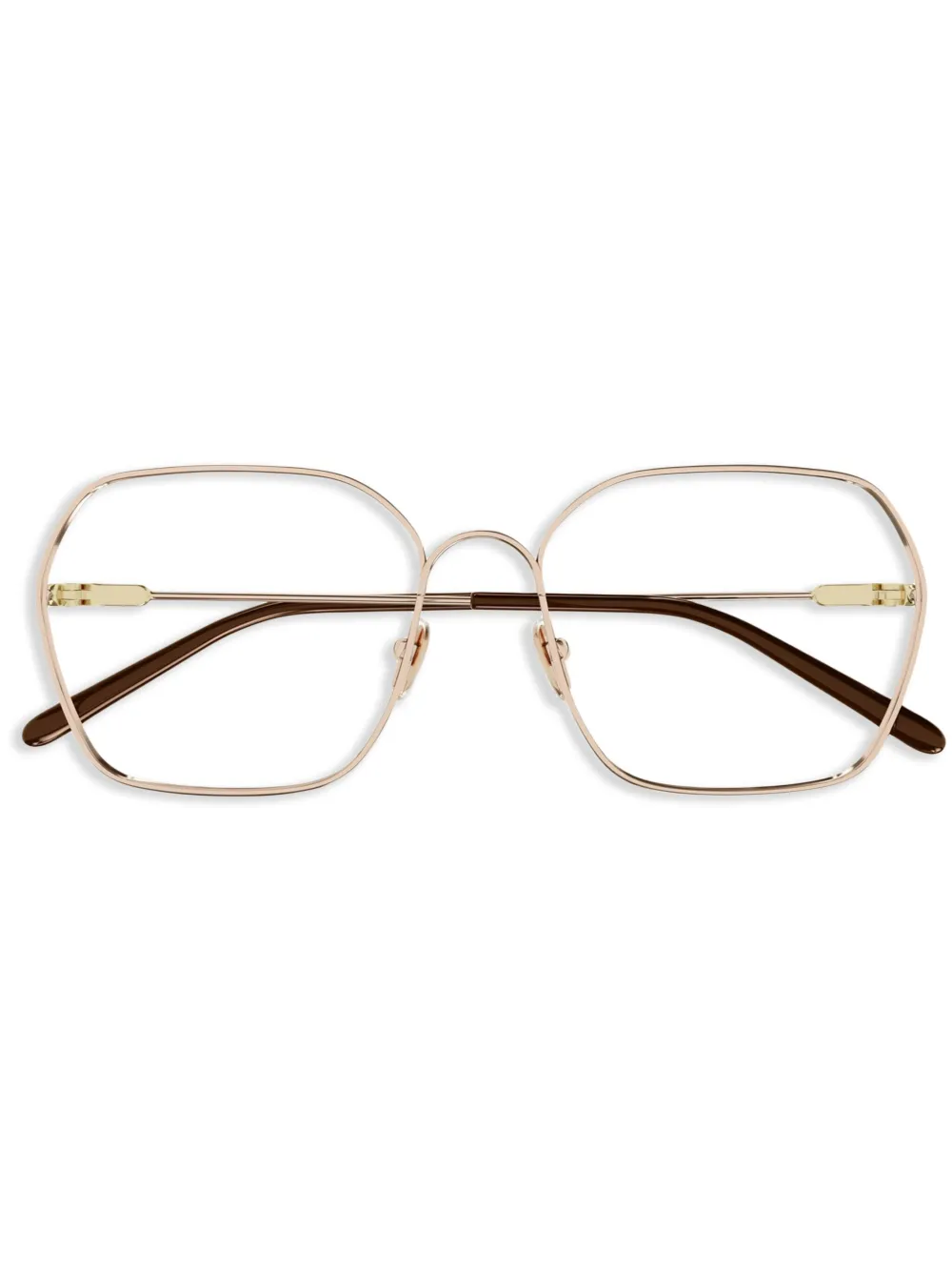 

Очки с логотипом Chloé Eyewear, золотой