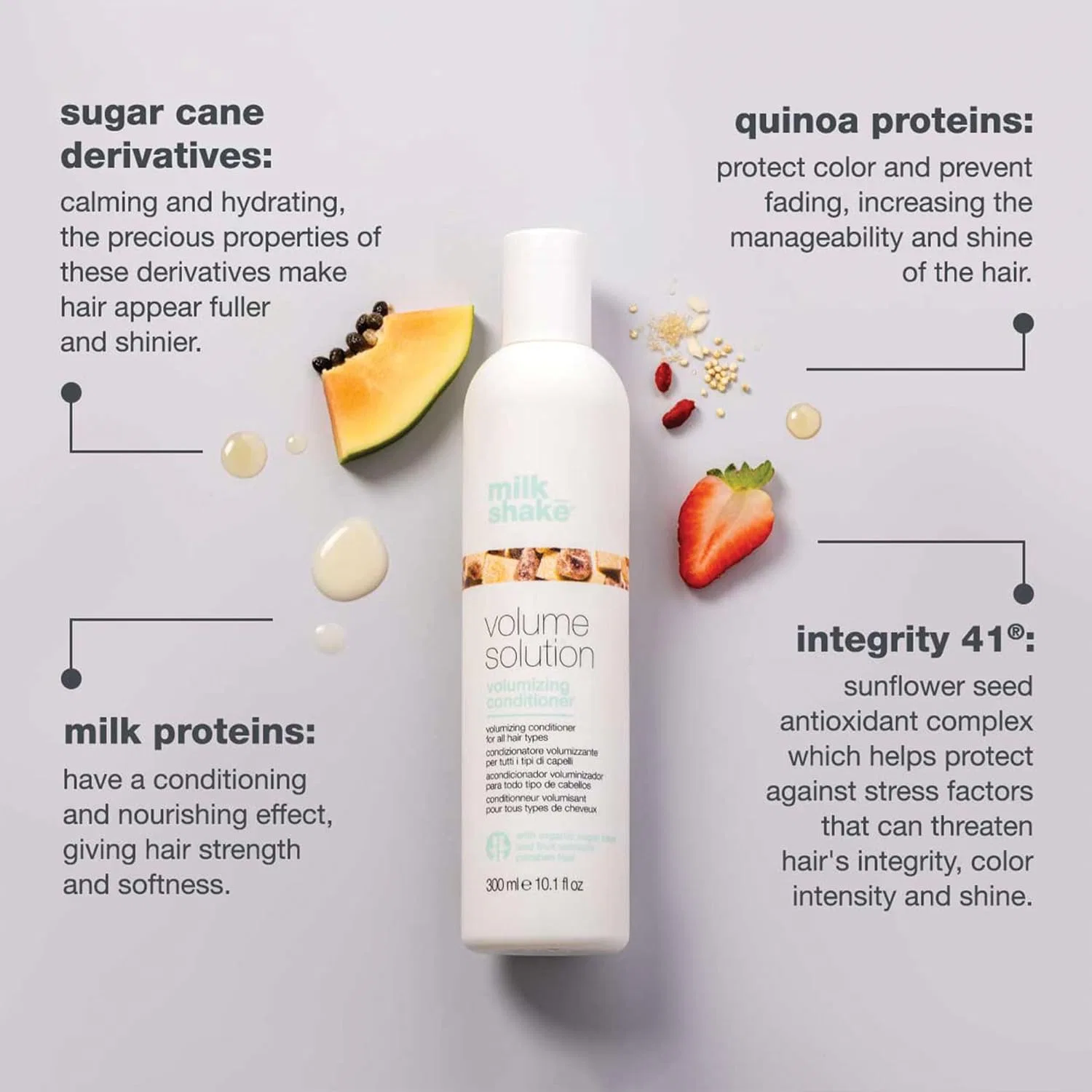 Кондиционер для объема Volume Solution 300 мл от Milkshake Milk_Shake — фото 3