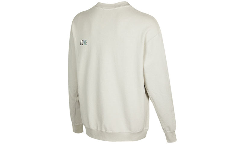 Худи Men's Nike Logo Embroidered Round Neck Sports Pullover Autumn Creamy White DR7834-072 — фото 2