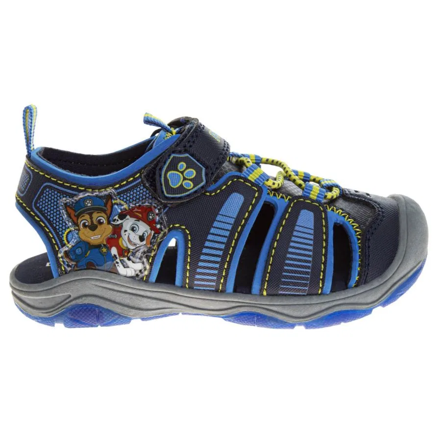 Спортивные сандалии Big Boys Paw Patrol с застежкой-липучкой и закрытым носком Nickelodeon — фото 2