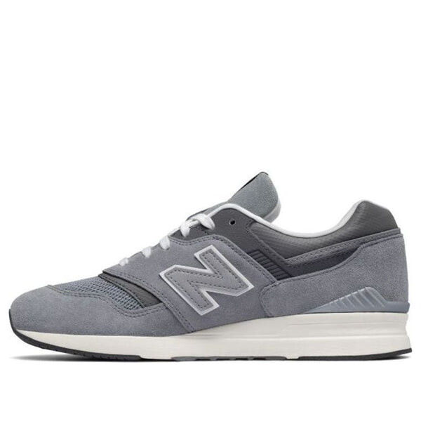 

Кроссовки 697 серии кожа New Balance, серый