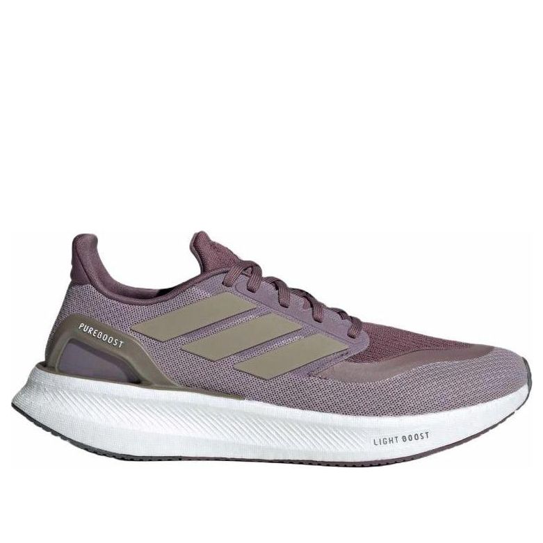 Кроссовки (WMNS) adidas Pureboost 5 'Preloved Fig Cyber Metallic Shadow Fig', розовый — фото 2