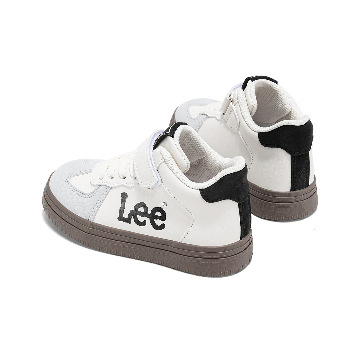 Детские скейтерские кроссовки Kids Lee, бежевый/синий — фото 3