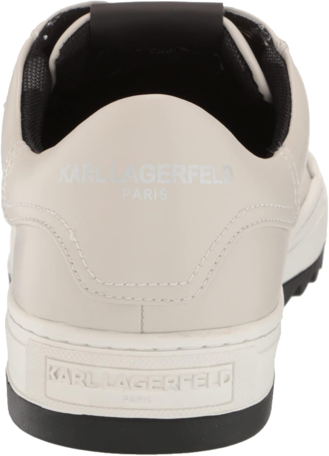 Мужские кожаные кроссовки Karl Lagerfeld с двухтоновой подошвой, Cement — фото 3