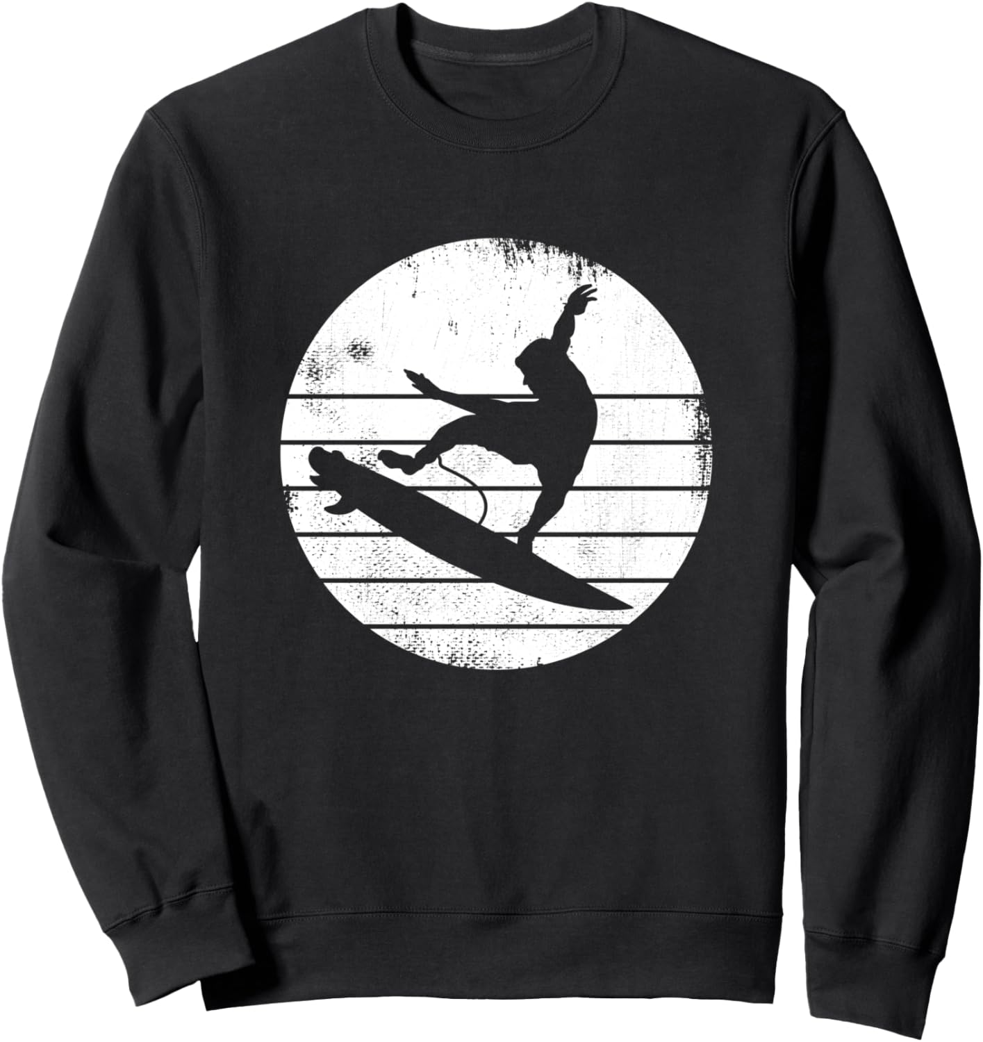 

Толстовка, Эскиз мальчика-серфера в толстовке для серфинга Surfing Graphic T-Shirt And Gift, черный