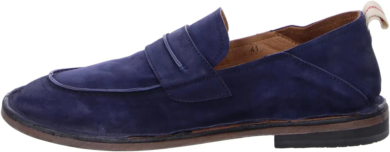 Туфли MOMA Adult Mocassino Uomo Other, Blue — фото 3