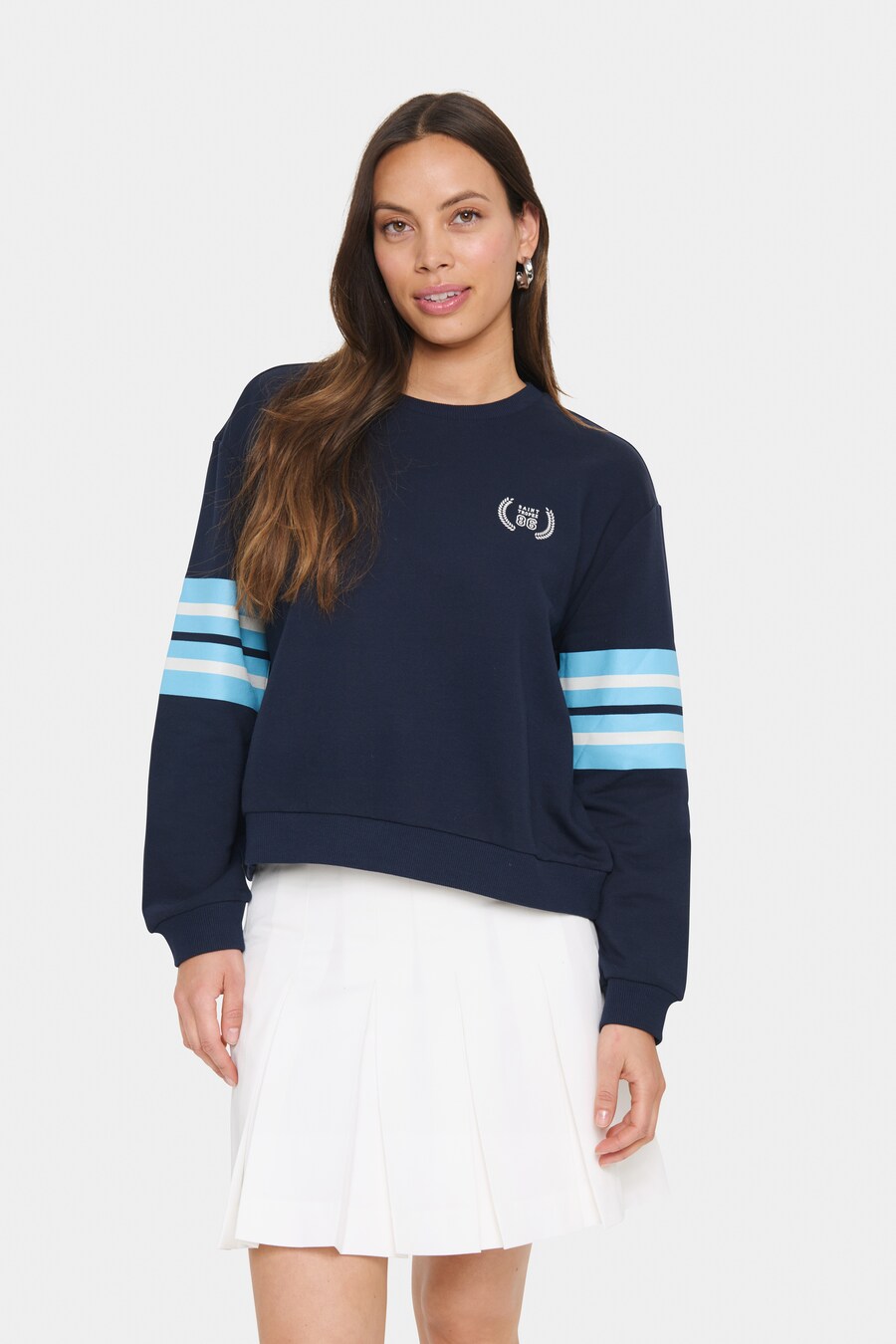 

Толстовка SAINT TROPEZ Jinny, цвет Night blue/Neon blue