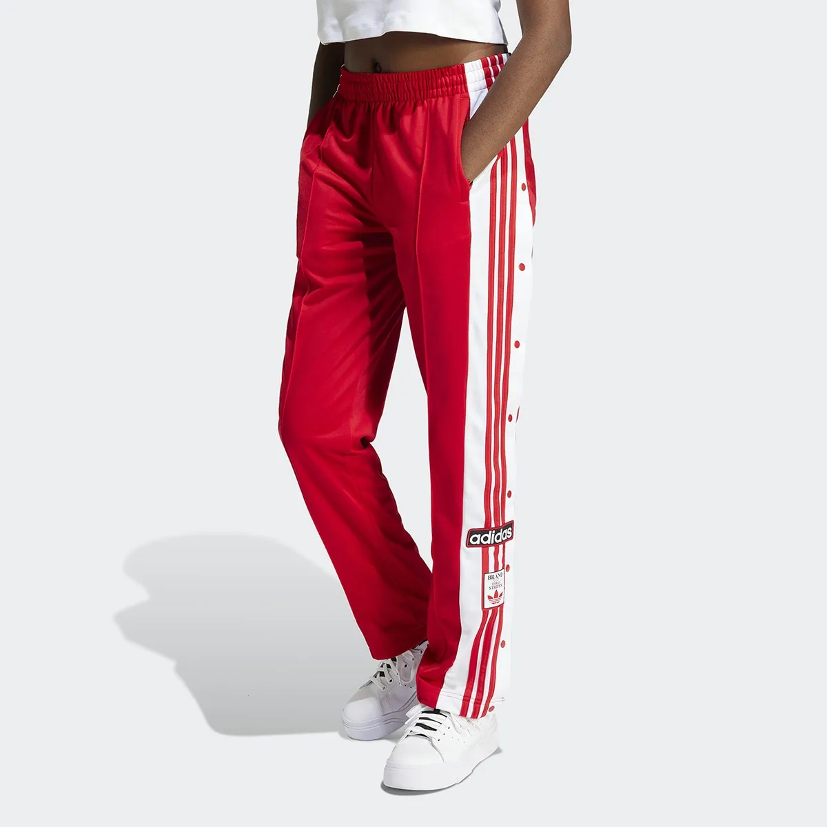 

Женские брюки Adidas Originals Adibreak, красный/белый