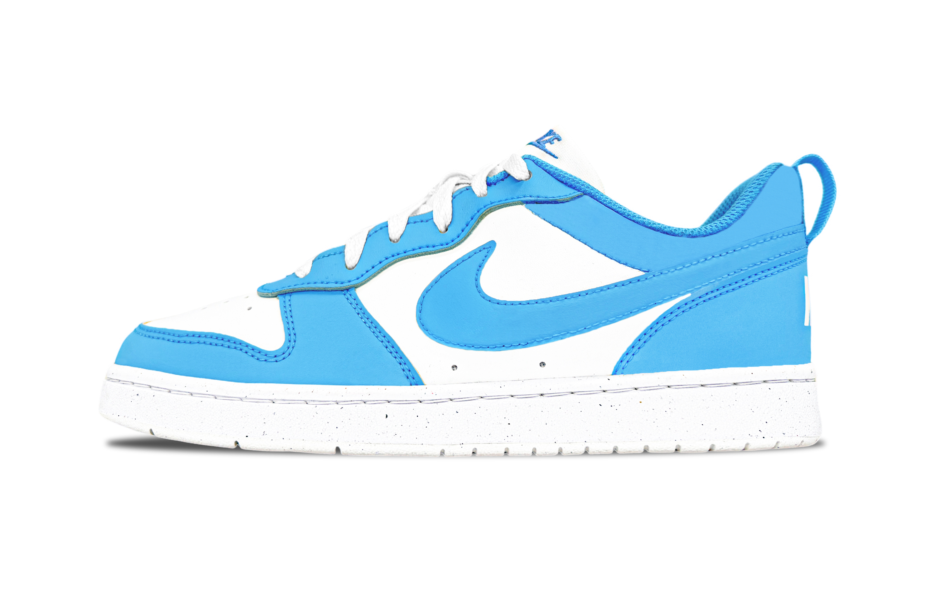 

Кроссовки Court BoroughCourt Balance Low Top для детей и подростков Nike, мятный/синий